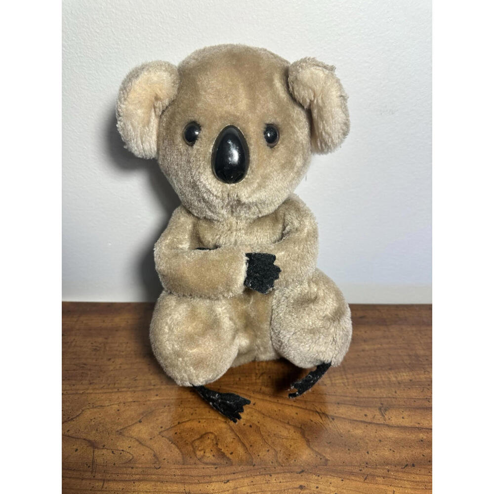Vintage 1978 Dakin Plush Koala Bear Stuffed Animal 10" Attachable Hands